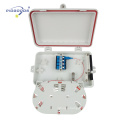 FTTH04C 1 inlet port 4 outlet ports engineer plastic 4 Plc Wall Mounted Fiber Optic Distribution Box